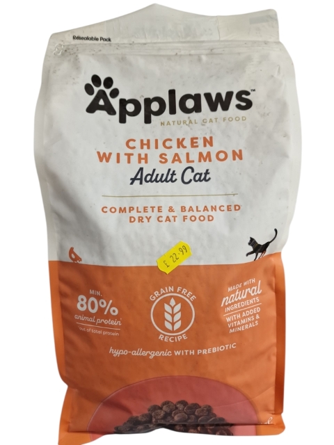 Applaws Adult Cat Dry Food Chicken with Salmon 2kg