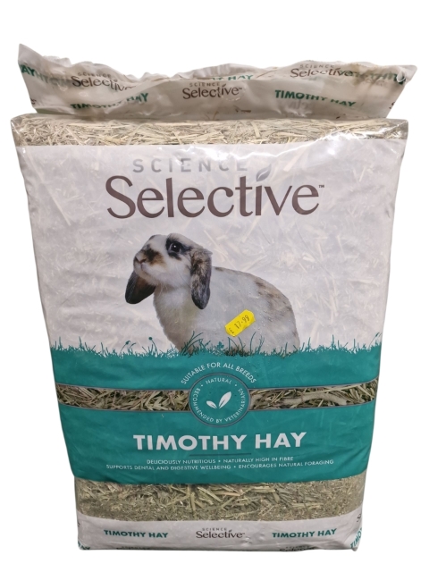 Science Selective Timothy Hay 2kg High Fibre Premium Hay for Rabbits and Small Animals
