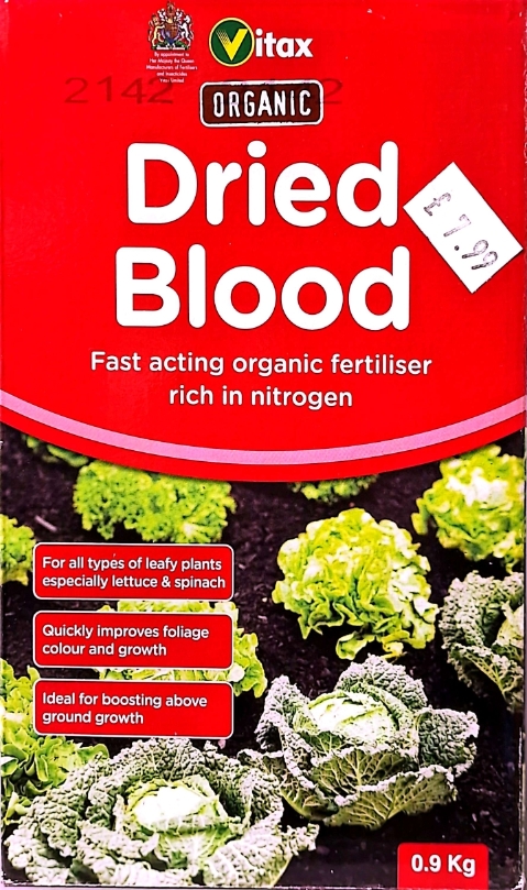 Vitax Organic Dried Blood 0.9kg