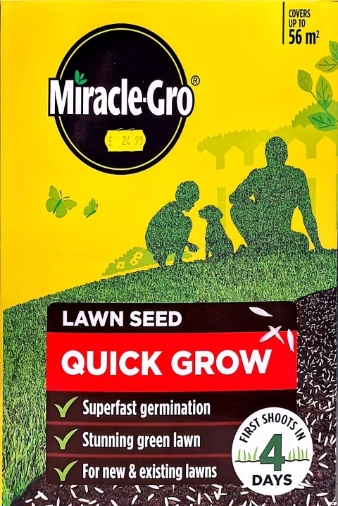 Miracle Gro Lawn Seed Quick Grow
