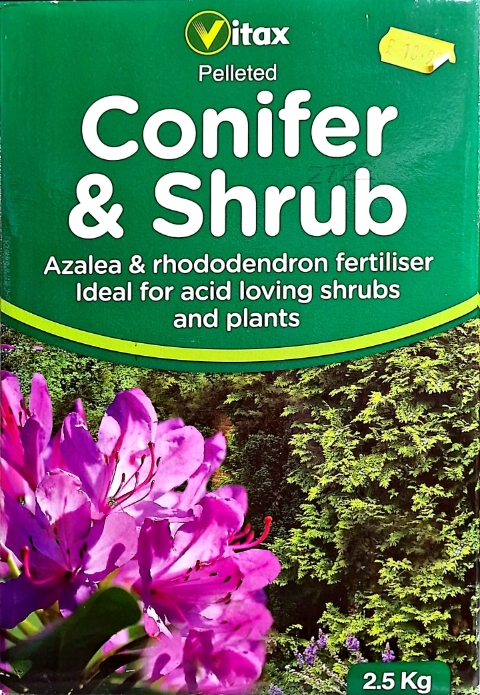 Vitax Pelleted Conifer and Shrub Fertiliser 2.5kg