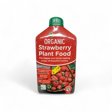 Vitax Organic Strawberry Plant Food   Liquid Concentrate 1L