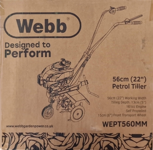 Webb 16cc 56cm Petrol Tiller