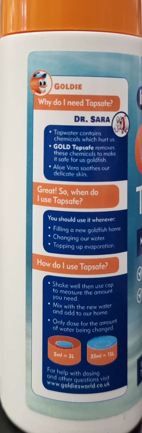 Interpet Gold Tapsafe