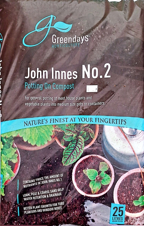 John Innes NO2 Potting On Compost 25 Litres