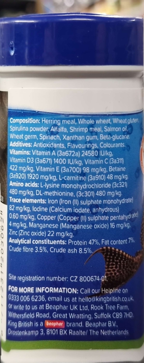 King British Algae Wafers