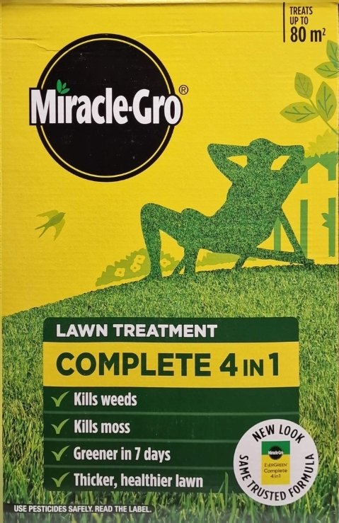 Miracle Gro Complete 4 In 1 Lawn Treatment