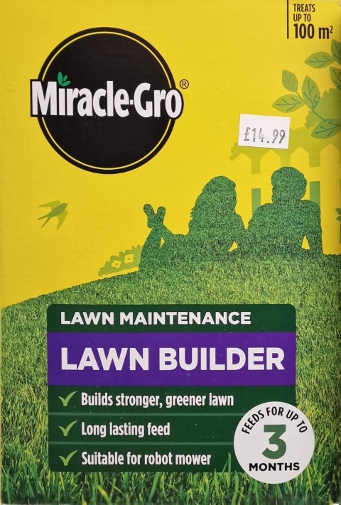 Miracle Gro Lawn Builder Maintenance Feed