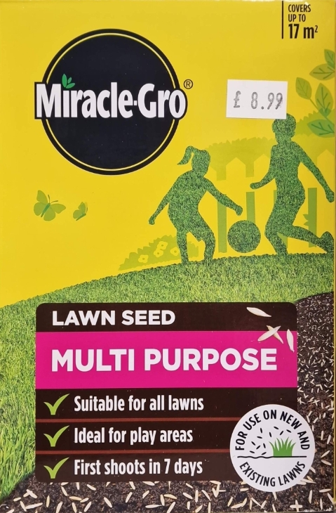 Miracle Gro Lawn Seed Multi Purpose