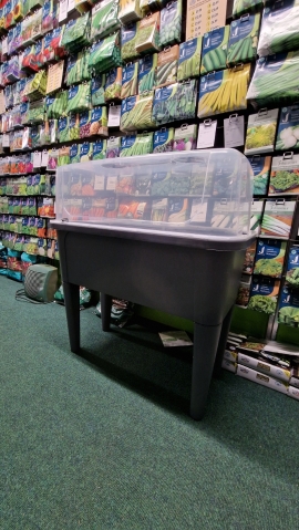 Raised Planter with Detachable Legs and Lid