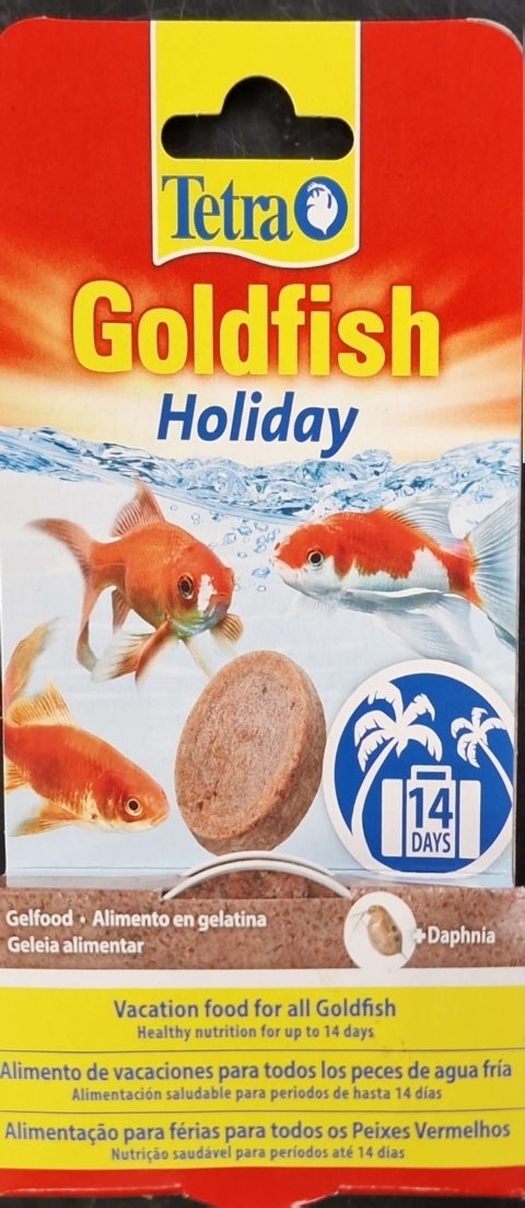 Tetra Goldfish Holiday   Vacation Food