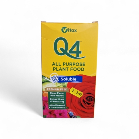 Vitax Q4 All Purpose Plant Food Soluble Premium Feed
