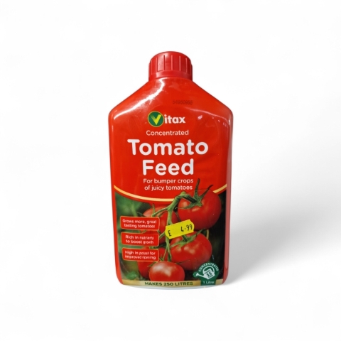 Vitax Concentrated Tomato Feed Liquid Fertiliser 1L