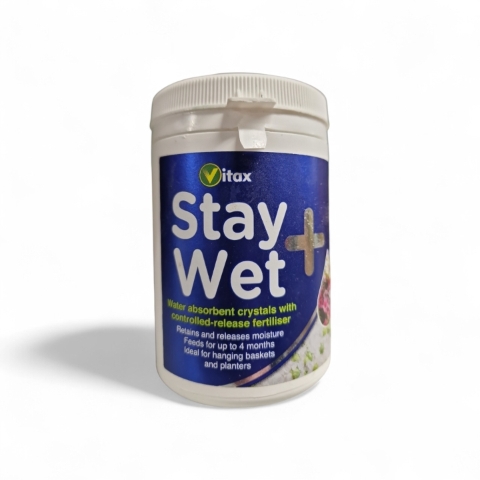 Vitax Stay Wet Water Retaining Crystals with Fertiliser