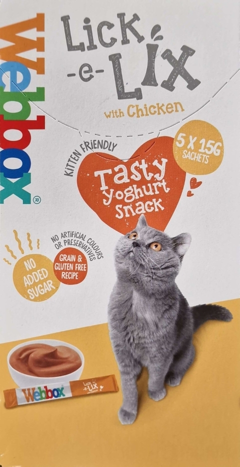 Webbox Lick e Lix With Chicken